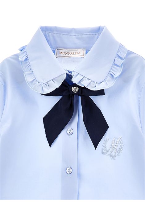 Camicia con fiocco MONNALISA KIDS | 18HANA 81535856